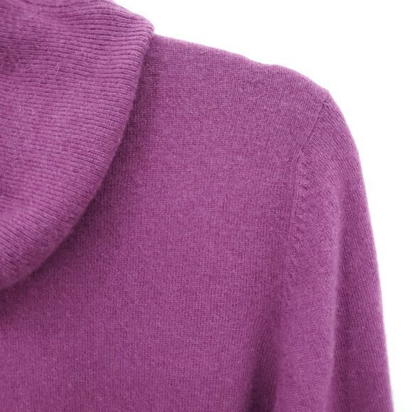 VTG 90s Fenn Wright Manson 100% Cashmere Turtleneck Sweater 40/M Purple - Picture 6 of 16